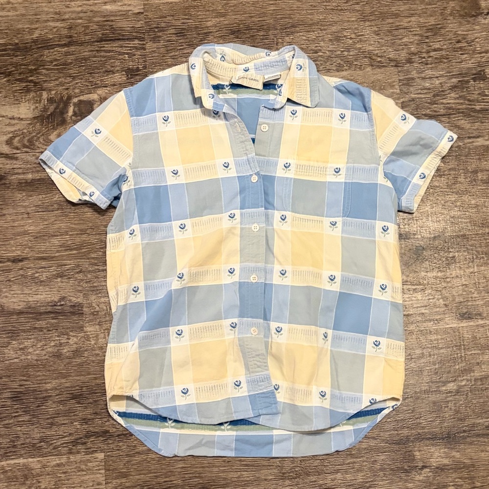 Plaid Button Up